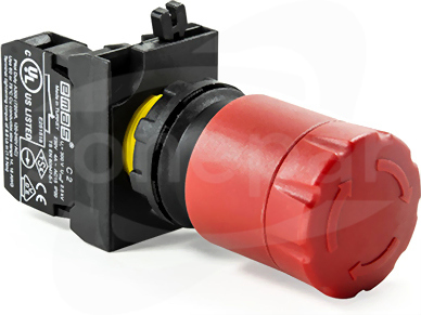 T0-CP200E30 1NC 30mm czerwony Przycisk bezpieczeństwa