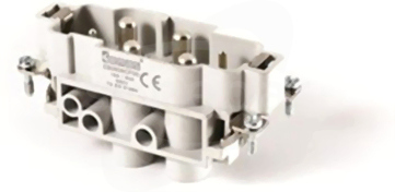 T0-EB0806CF00 6-pin 4x80A 2x16A Wsad męski do pokrywy metalowej
