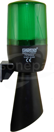 IT070G024Z 12-24VAC/DC fi70 z buzerem zielony Lampa wielofunkcyjna