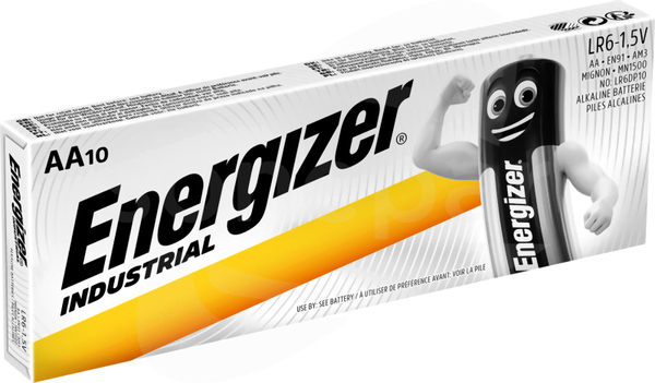 INDUSTRIAL AA LR6 (10szt) Bateria alkaliczna