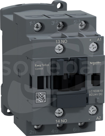 LC1E0610BD 3P 6A AC3 2,2KW 24V DC 1NO Stycznik
