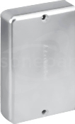CONNECT 160x55 aluminium Płytka zakańczająca CABLOPLUS