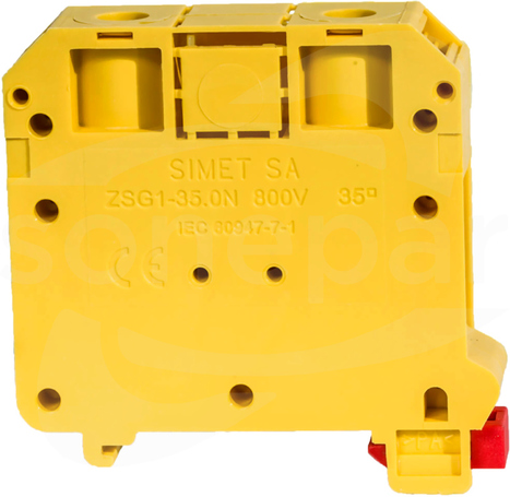 ZSG 1-35,0N (ZUG) żółty Złączka szynowa 'nowa'