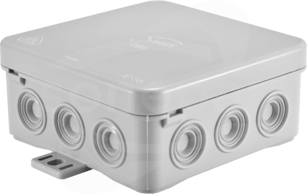 N6 FASTBOX 85x38x85mm IP54 szary Puszka natynkowa