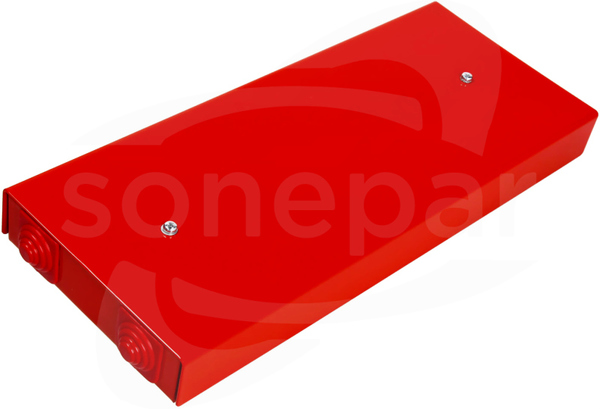PIP-7A P10x2x4 czerwony Puszka przeciwpożarowa