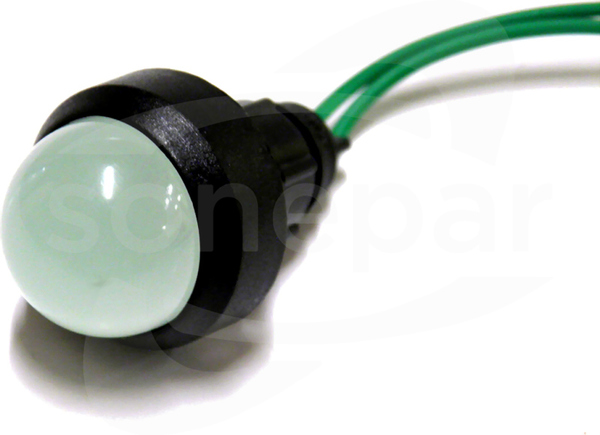 KLP 20G 230V zielony Lampka LED