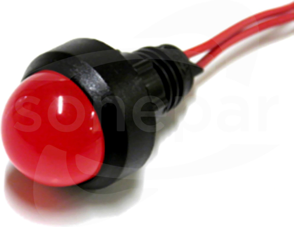 KLP 20R 230V czerwony Lampka LED