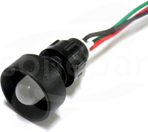 KLP 10GR 230V ziel-czerw. Lampka LED