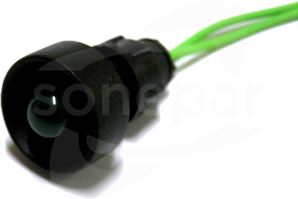 KLP 10G 230V zielony Lampka LED