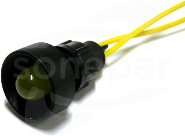 KLP 10Y 230V żółty Lampka LED