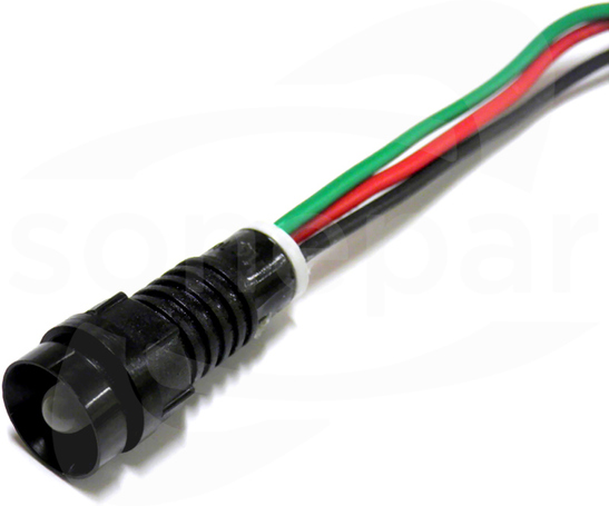KLP 5GR 230V ziel-czerw Lampka LED