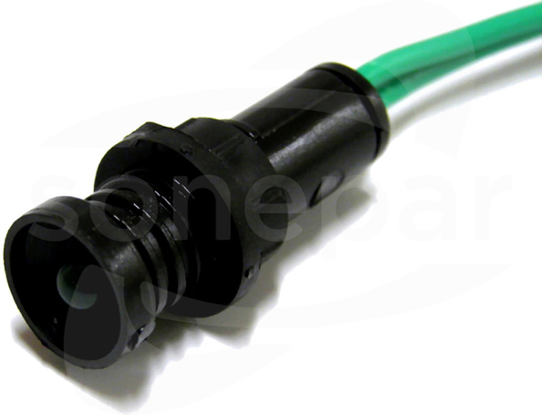 KLP 5G 230V zielony Lampka LED