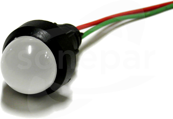 KLP 20G 24V biały Lampka LED