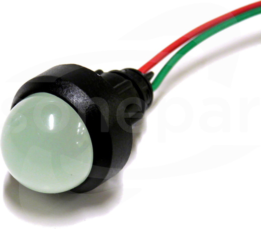KLP 20G 24V zielony Lampka LED