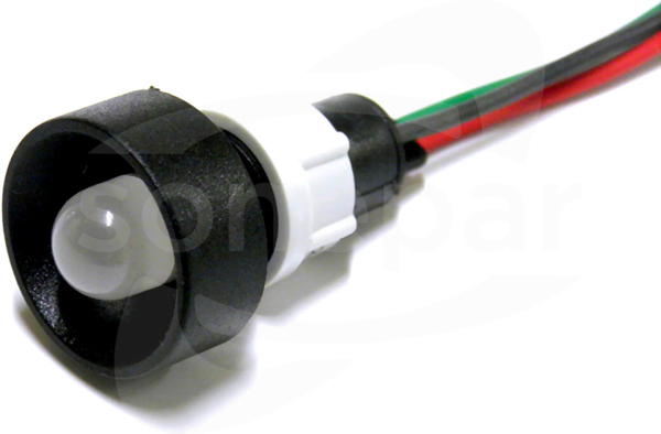 KLP 10GR 24V ziel-czerw. Lampka LED