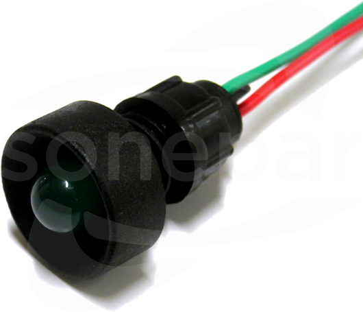 KLP 10G 24V zielony Lampka LED