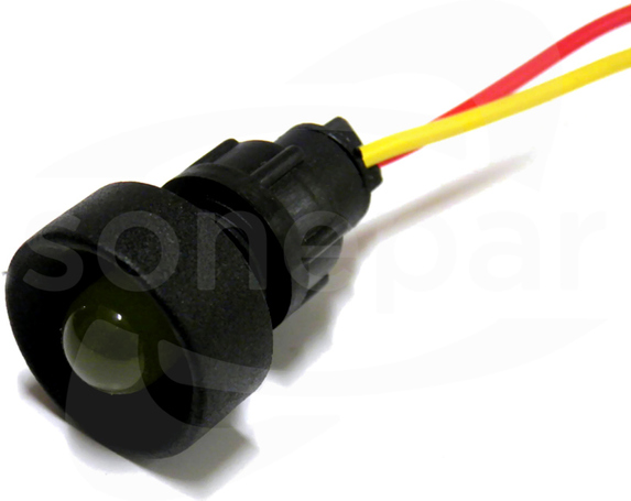 KLP 10Y 24V żółty Lampka LED