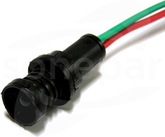 KLP 5G 24V zielony Lampka LED