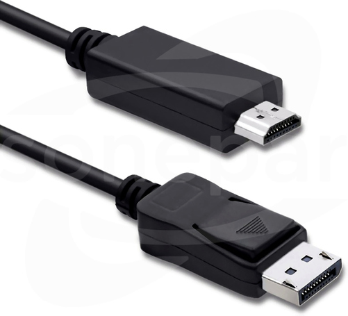 DISPLAY/HDMI 1,0m czarny Kabel DISPLAY