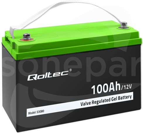 12V 100Ah GEL 30A Akumulator