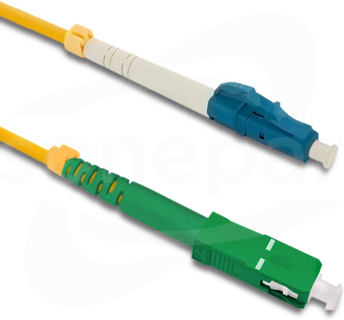 LC/UPC SC/APC 25m LSZH żółty Patchcord światłowodowy