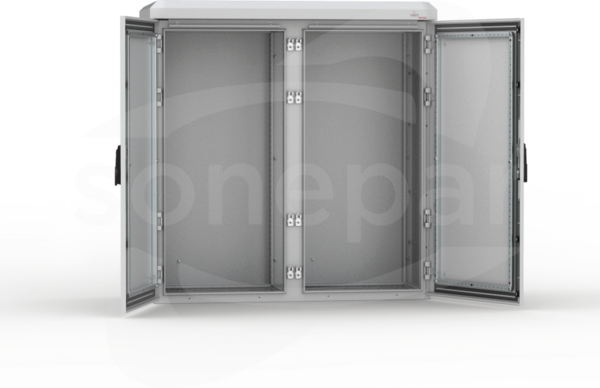  1200x1200x400 2-drzw. bez MP Aluminium IP66 Szafa modułowa