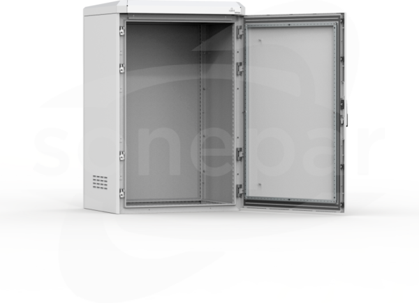  1200x1200x600 2-drzw. bez MP Aluminium IP66 Szafa modułowa