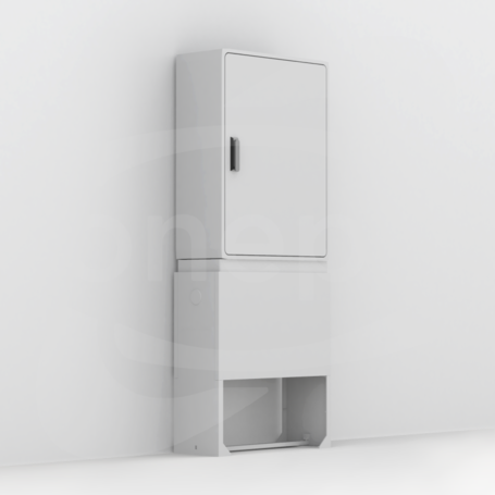 Cokół 900x780x310 Włókno szklane RAL7035 Cokół