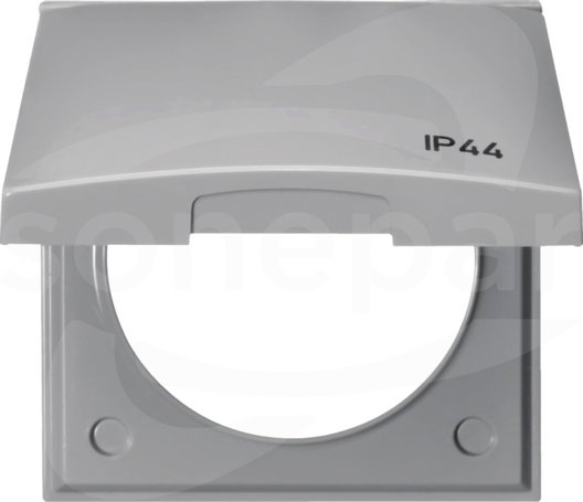 Integro Flow "IP44" szary Ramka z pokrywką
