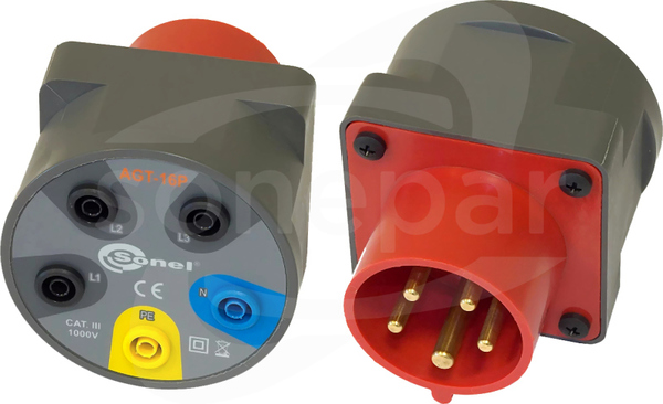 AGT-16P 16A Adapter do gn.3-faz.