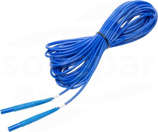 10m wtyki bananowe 1kV U2 Przewód niebieski