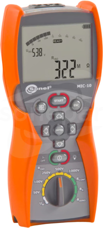 MIC-10 Miernik rezystancji izolacji