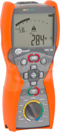 MIC-30 Miernik rezystancji izolacji