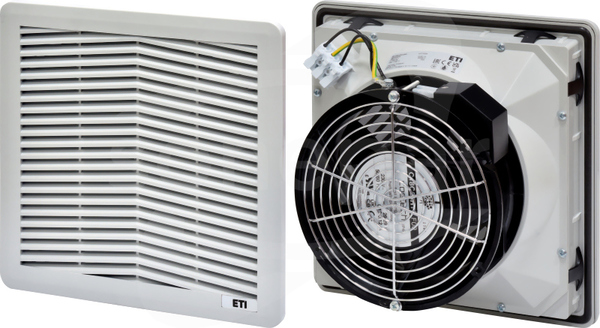 EF-250-230-230V Wentylator filtrujący 230m3/h 230V AC 250x250 IP54