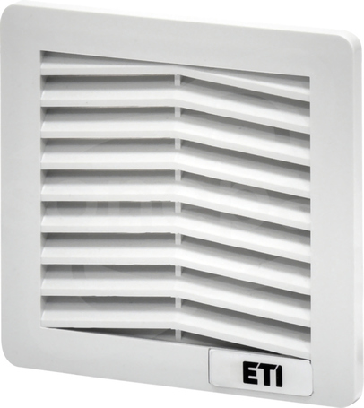 EF-107E Kratka wylotowa z filtrem 107X107 IP54