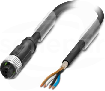 SAC-4P-10,0-PUR/M12FS SH S-VS Kabel czujnika/urządzenia wykonawczego