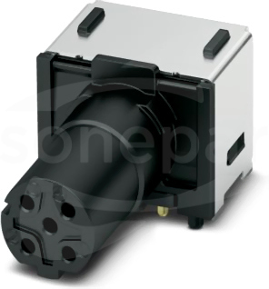 SACC-CI-M12FSDR-4CON-L90 THR R Gniazdo do zabudowy