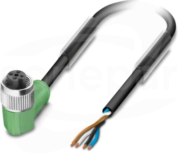 SAC-4P-10,0-PUR/M12FR-V2A Kabel czujnika/urządzenia wykonawczego