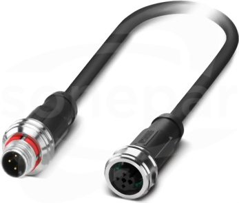 SAC-3P-P12MS/ 0,6-PUR/P12FS SH Kabel czujnika/urządzenia wykonawczego