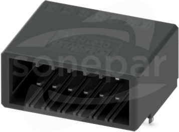 DD31H 2,2/12-H-3,81-X Gniazdo do PCB