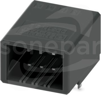 DD31H 2,2/ 6-H-3,81-X Gniazdo do PCB