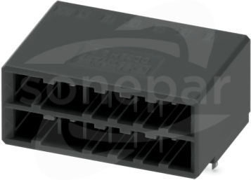 DD32H 2,2/12-H-5,08-XX Gniazdo do PCB