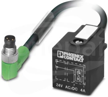 SAC-3P-M 8MR/0,31-PUR/A-1L-Z Kabel czujnika/urządzenia wykonawczego