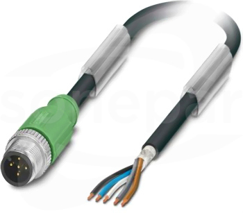 SAC-5P-M12MS/40,0-PUR SH Kabel czujnika/urządzenia wykonawczego