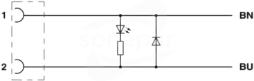 SAC-2PM12MS/1,75PUR/DTFS1LS AC Kabel czujnika/urządzenia wykonawczego