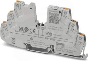 PTCB E1 24DC/0.63A NO Electronic circuit breaker
