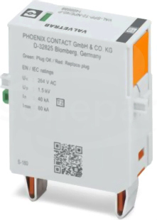 VAL-SPP-T2-NPE/40-P Type 2 surge protection plug