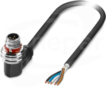 SAC-5P-P12MR/ 3,0-PUR SH Kabel czujnika/urządzenia wykonawczego