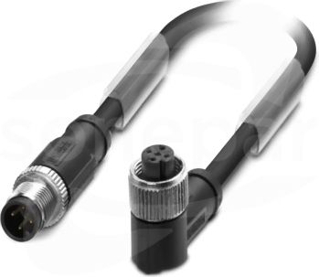 SAC-4P-M12MS/ 3,0-PUR/M12FR SH Kabel czujnika/urządzenia wykonawczego