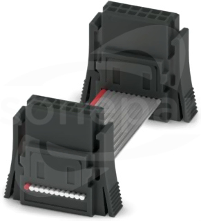 SAMPLE FR 1,27/12-FWL-11/P/0,1 Preassembled IDC female connector